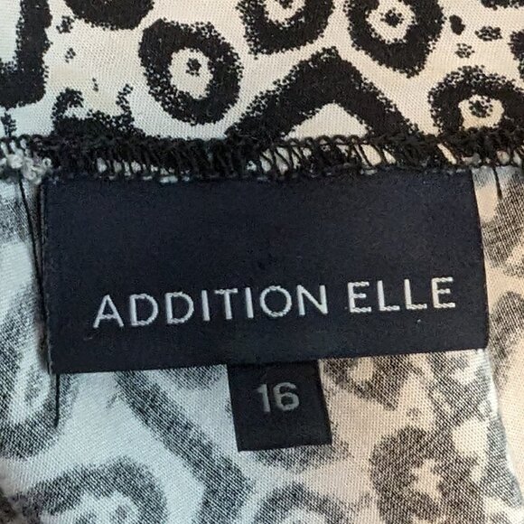 Black & white print dress 16 - Picture 10 of 11